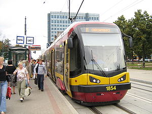 PESA 122N in Łódź