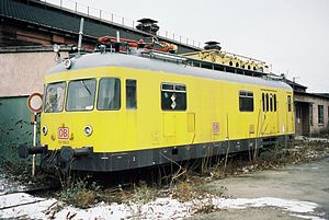 Turmtriebwagen (TVT) 701 156-2 der Deutschen Bahn in Mannheim.