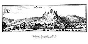 Tuttlingen 1643 (Kupferstich)
