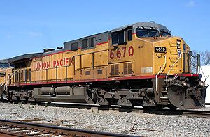 GE AC4400CW der Union Pacific #6670