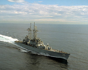 USS Truxtun (CGN-35) 1989 vor San Diego