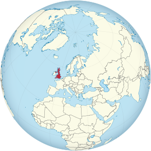 Karte Apostolisches Exarchat Großbritannien