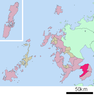 Lage Unzens in der Präfektur