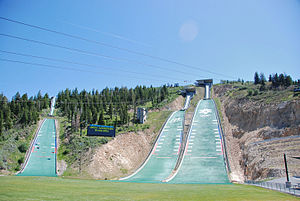Utah Olympic Park Jumps