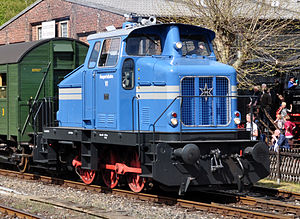 Henschel DE 360 Ca als Hespertalbahn "V1"