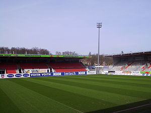 Die Voith-Arena in Heidenheim