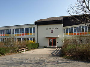 Die Volksschule in Regnitzlosau
