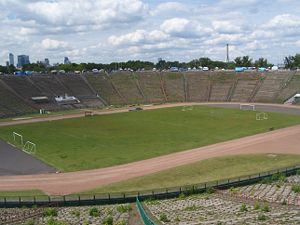 Das Stadion des 10. Jahrestages in Warschau (2006)