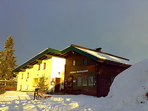 Das Weinbergerhaus im Winter