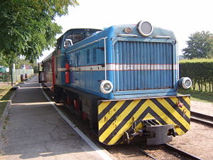 Lyd2 im Schmalspur-Eisenbahnmuseum von Wenecja