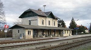 Bahnhof Wöllersdorf – Einmündung in die Gutensteinerbahn