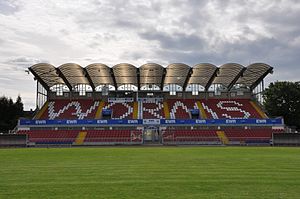 Wormatia-Stadion (Haupttribüne)