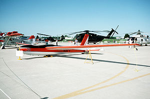 Schweizer X-26 bei einer Luftfahrtsausstellung