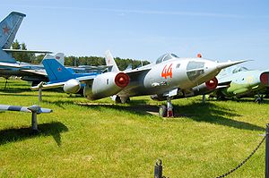 Jak-28 „Brewer“ im Fliegermuseum Monino