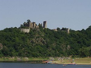 Ruine der Burg Cornštejn