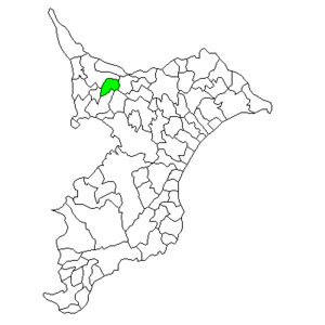 Lage Shirois in der Präfektur