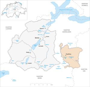 Karte von Engelberg