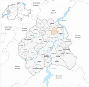 Karte von Givisiez