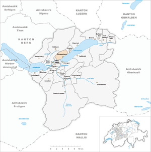 Karte von Ringgenberg