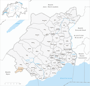 Karte von Saint-Oyens