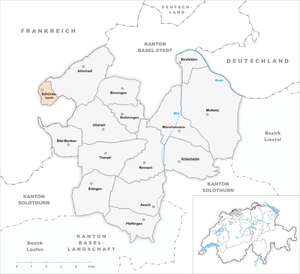 Karte von Schönenbuch