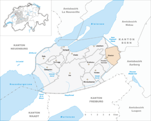 Karte von Siselen