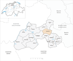Karte von Uerkheim