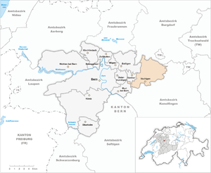 Karte von Vechigen