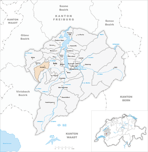 Karte von Vuadens