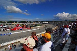 Blick in die Milwaukee Mile