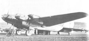 Pe-8 in Schottland während des Molotow-Fluges im Mai 1942