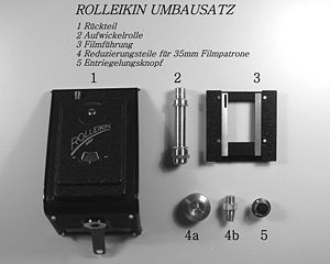Rolleikin-Bausatz für 6x6 Rolleicord