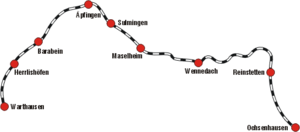 Strecke der Öchsle (Bahn)