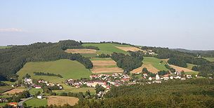 Bad Schönau von Westen