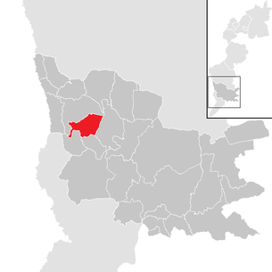 Lage der Gemeinde Bocksdorf im Bezirk Güssing (anklickbare Karte)