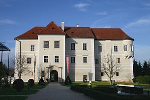 Schlossansicht vom Innenhof
