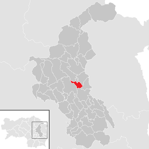 Lage der Gemeinde Feistritz bei Anger im Bezirk Weiz (anklickbare Karte)