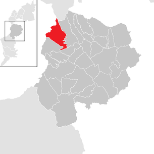 Lage der Gemeinde Kobersdorf im Bezirk Oberpullendorf (anklickbare Karte)
