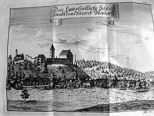 Schloss und Markt Uttendorf 1779