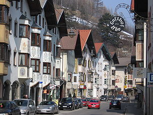 Brennerpassstraße in Matrei