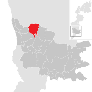 Lage der Gemeinde Olbendorf im Bezirk Güssing (anklickbare Karte)