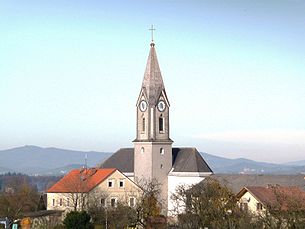 Die Pfarrkirche von Freinberg