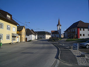 Ortsmitte von Unterweitersdorf
