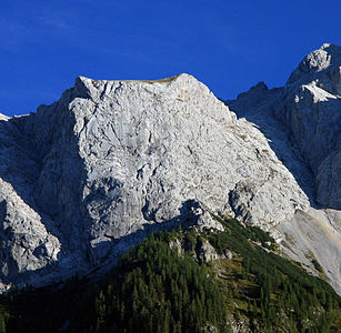 Nordwand des Riffeltorkopf