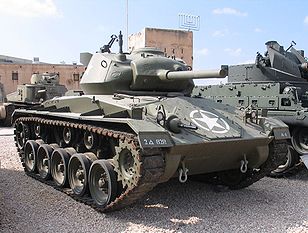 Ein M24 im Yad la-Shiryon Museum, Israel