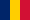 Die Nationalflagge des Tschad
