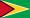 Die Nationalflagge Guyanas