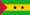 Die Nationalflagge von São Tomé und Príncipe