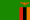 Die Flagge Sambias