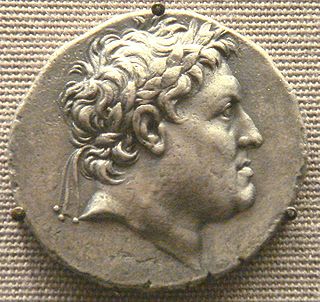 Münze Attalus' I. mit dem Bild von Philetairos